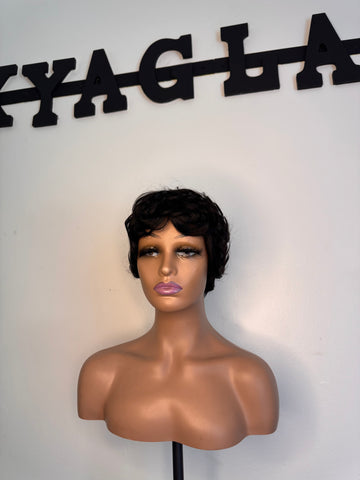 Short Pixie Wig – 6” Loose Curl