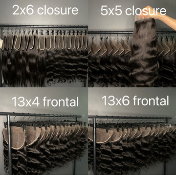 KYAGLAM Raw Hair Closures & Frontals