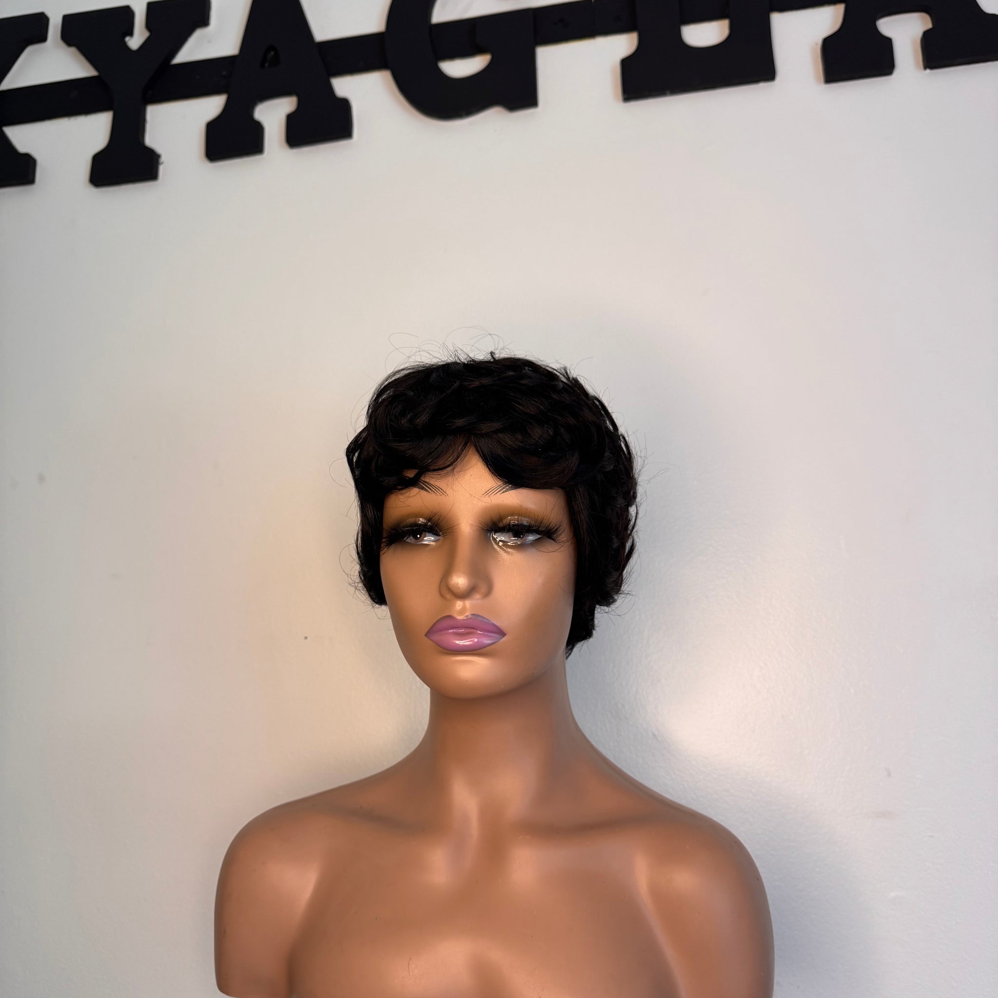 Short Pixie Wig – 6” Loose Curl