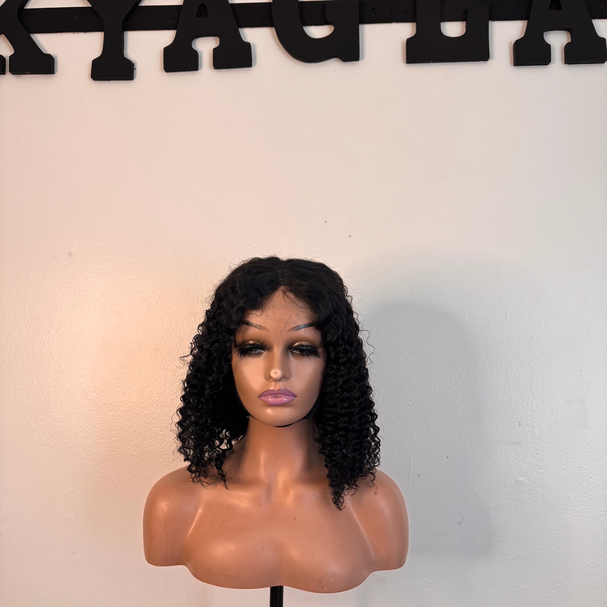 4x4 Glueless Jerry Curl Bob