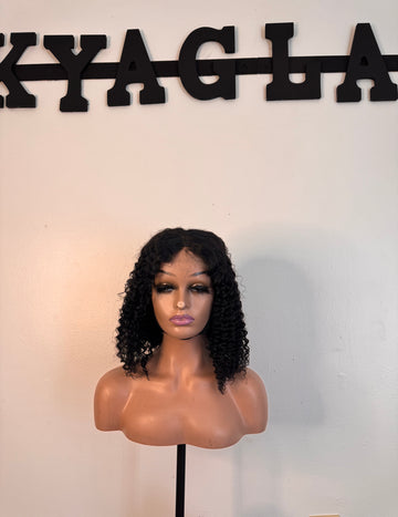 4x4 Glueless Jerry Curl Bob